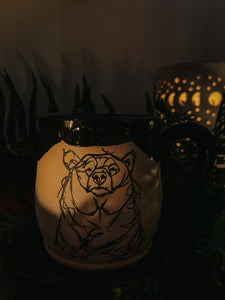 "Oh Hey Bear" Pottery Mug